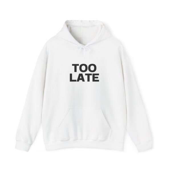 Hooded Sweatshirt - Crystal Starr 'TOO Late' Custom Design