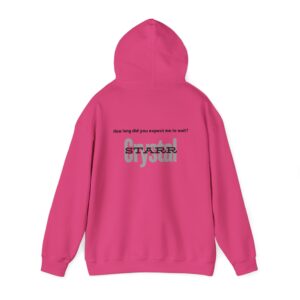 Hooded Sweatshirt - Crystal Starr 'TOO Late' Custom Design - Image 47