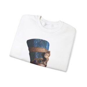 Unisex Heavy Blend™ Crewneck Sweatshirt - Queen Cleopatra Inspired Art - Cozy Fashion for History Lovers - Image 3