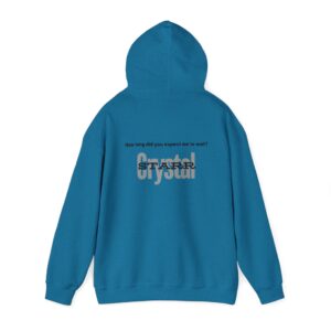 Hooded Sweatshirt - Crystal Starr 'TOO Late' Custom Design - Image 27