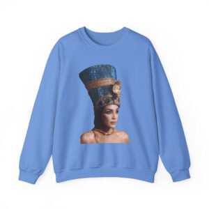 Unisex Heavy Blend™ Crewneck Sweatshirt - Queen Cleopatra Inspired Art - Cozy Fashion for History Lovers - Image 33