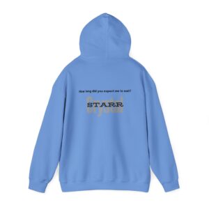 Hooded Sweatshirt - Crystal Starr 'TOO Late' Custom Design - Image 23