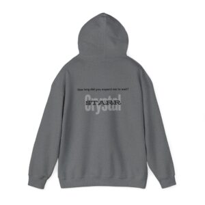 Hooded Sweatshirt - Crystal Starr 'TOO Late' Custom Design - Image 19