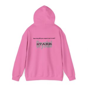 Hooded Sweatshirt - Crystal Starr 'TOO Late' Custom Design - Image 39