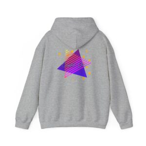 Unisex Triple threat Colors Starr™ Hooded Sweatshirt - Image 14