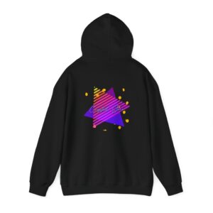Unisex Triple threat Colors Starr™ Hooded Sweatshirt - Image 11