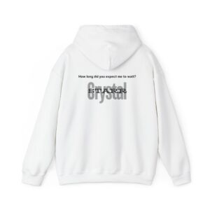 Hooded Sweatshirt - Crystal Starr 'TOO Late' Custom Design - Image 2