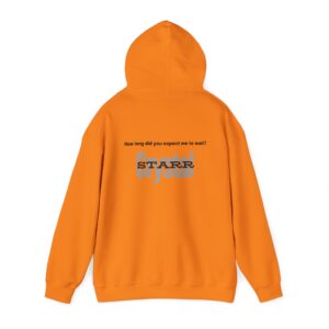Hooded Sweatshirt - Crystal Starr 'TOO Late' Custom Design - Image 15
